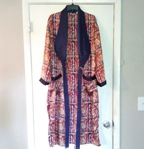 Vintage Victoria's Secret Satin Robe Elephant